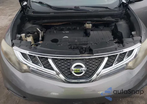 2012 Nissan Murano Sl from USA, damaged, VIN JN8AZ1MW4CW216793